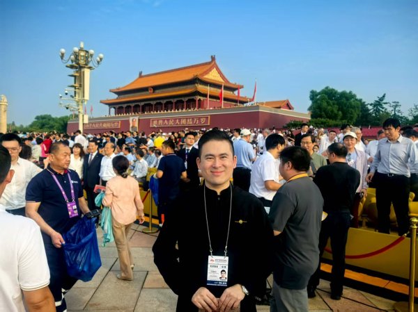 配亿多配资 宋楚瑜谈九三阅兵感慨：没人可以再欺负中华民族